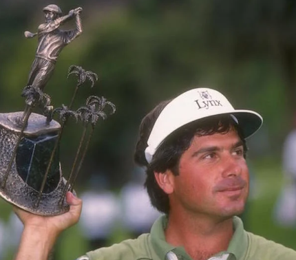 Fred Couples high-profile visor style